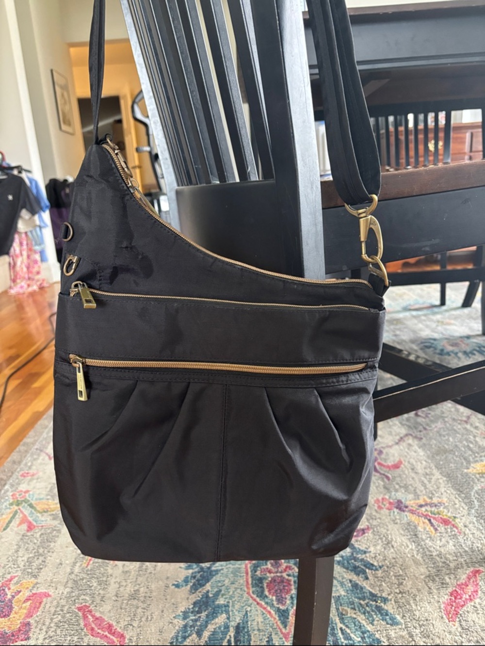 Travelon Black Crossbody Bag